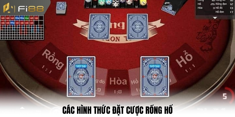 Các hình thức đặt cược Rồng Hổ